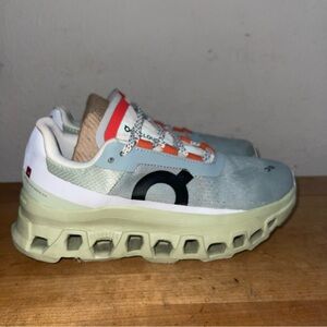 On Cloud Cloudmonster Frost Acacia Women’s Running Sneaker Shoes Sz 5